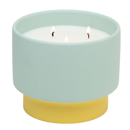 Candle | Yellow & Mint