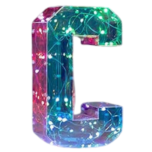 LED Letter Lamp | C