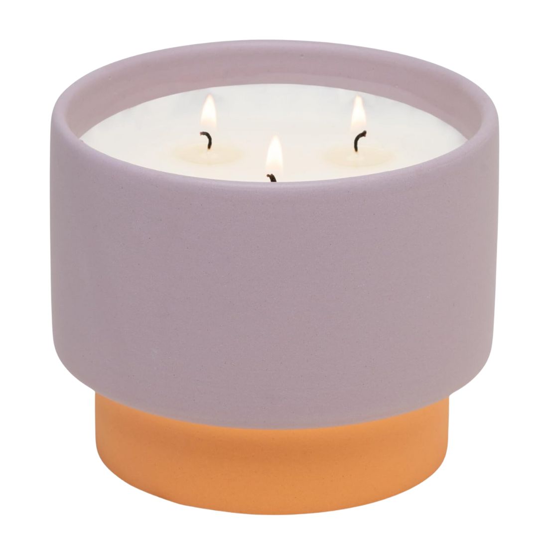 Candle | Orange & Violet