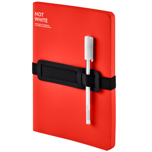 Nuuna Not-White Notebook | Red