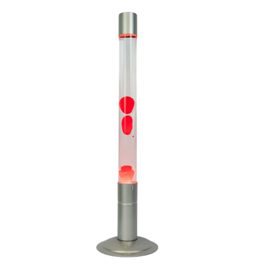 Lava Lamp | XXL Transparent & Red