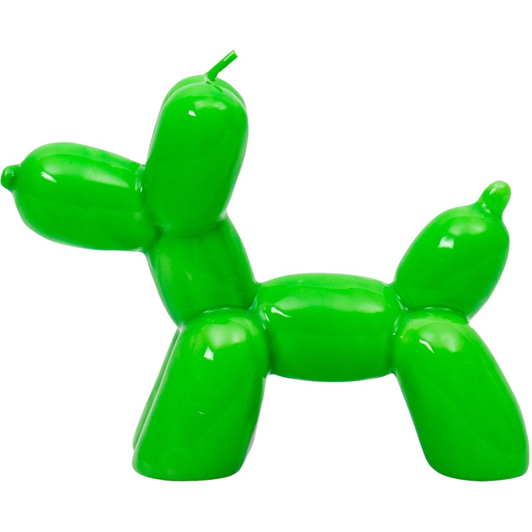 Candle Balloon Dog | Green