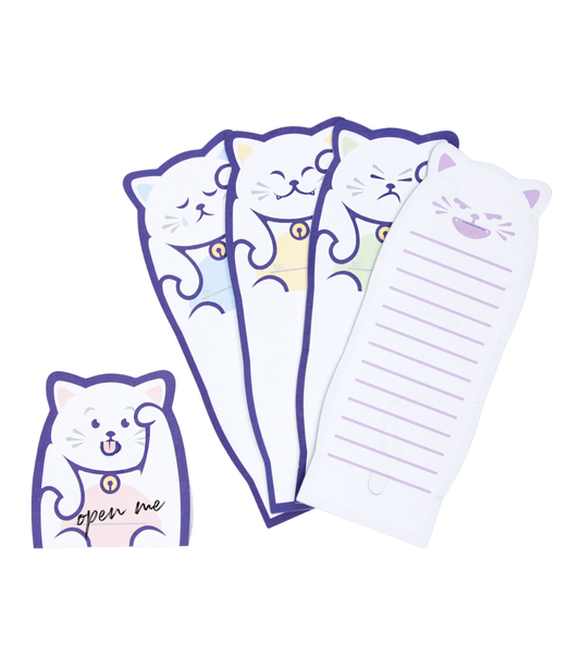 Lucky Cat Message Pads