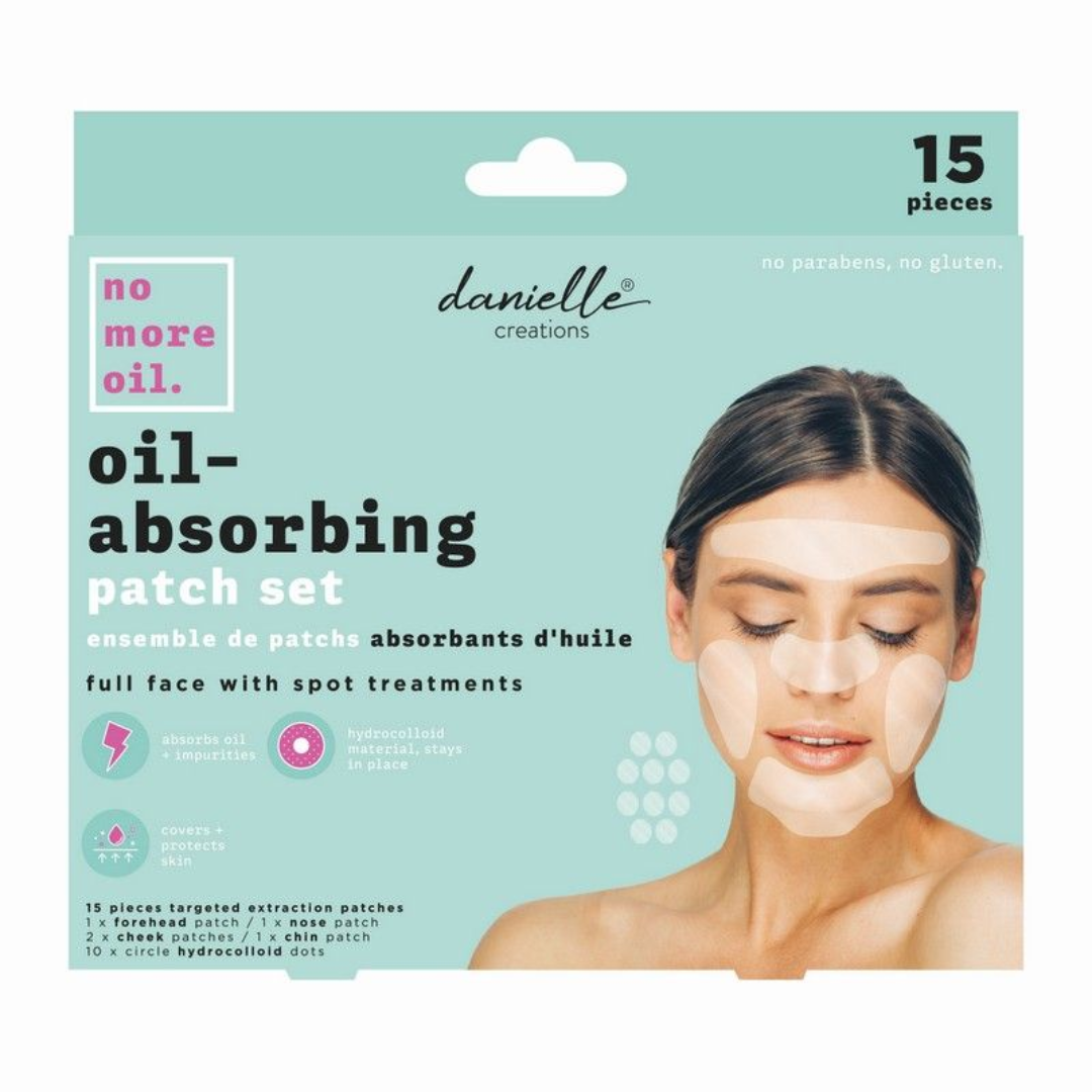 Oil-Absorbing Patch Set of 15