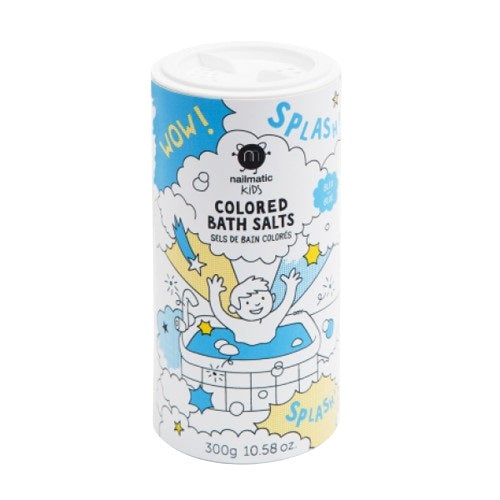 Nailmatic Foaming Bath Salts - Blue