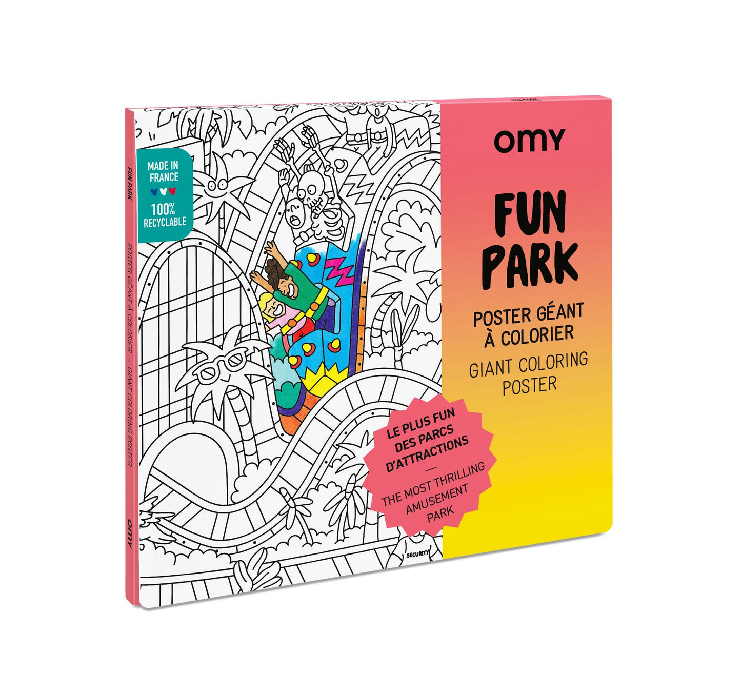 OMY Giant Coloring Poster | Fun Park