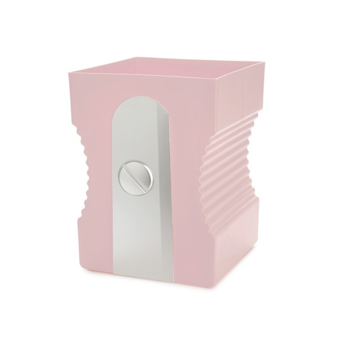 Pencil Sharpener Wastebasket | Light Pink