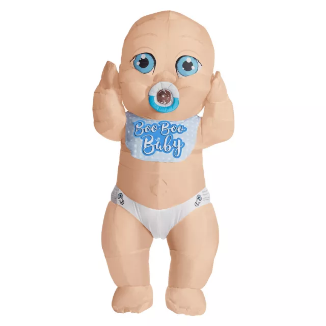 Adult Baby Inflatable Costume