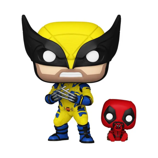 Marvel Deadpool 3 Funko Pop | Buddy Wolverine With Babypool