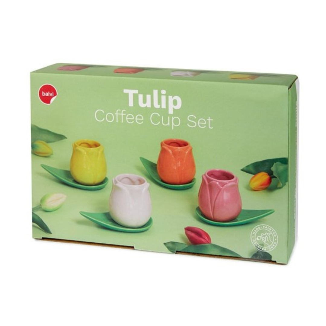 Tulip Coffee Cup Set