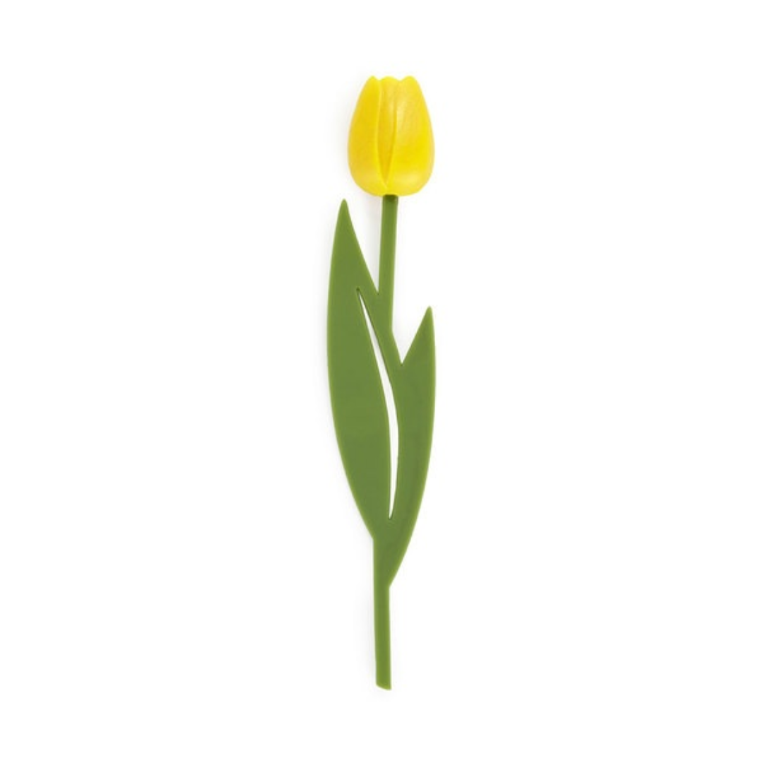 Tulip Bookmark | Yellow