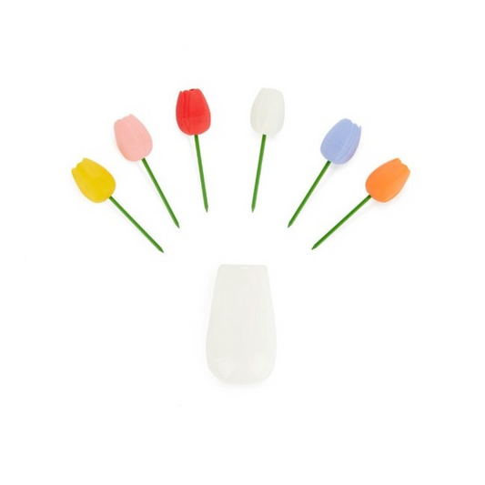 Snack Fork Tulip Set