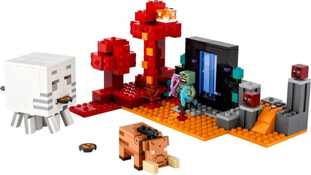 Lego Minecraft The Nether Portal Ambush