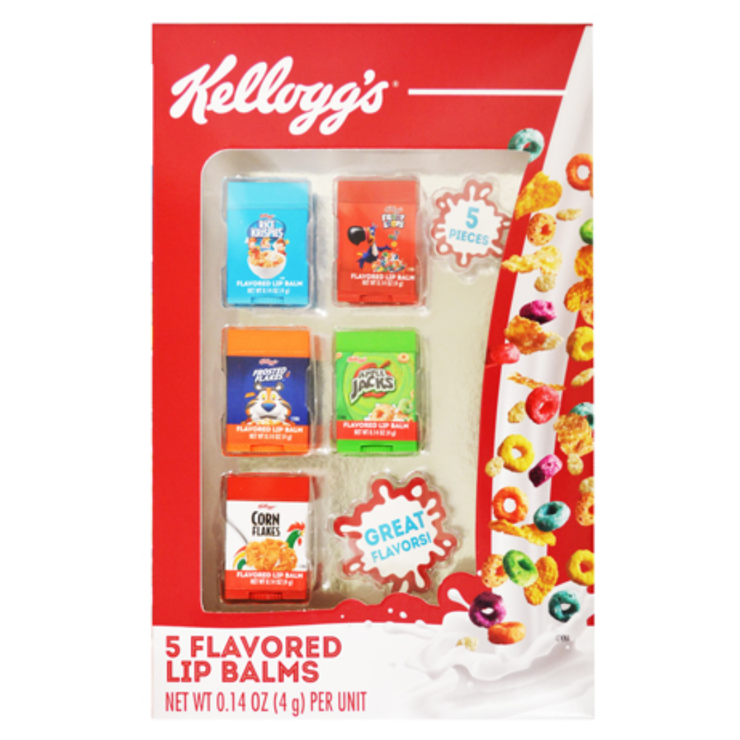 Kellogg's Flavored Lip Balms Set of 5