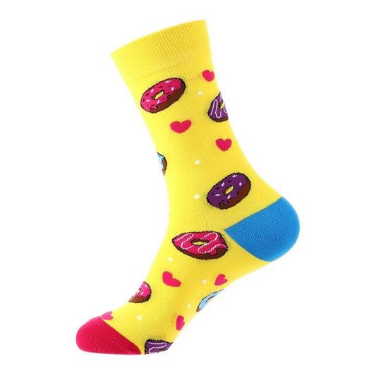 Soxxiez Donut Yellow Socks