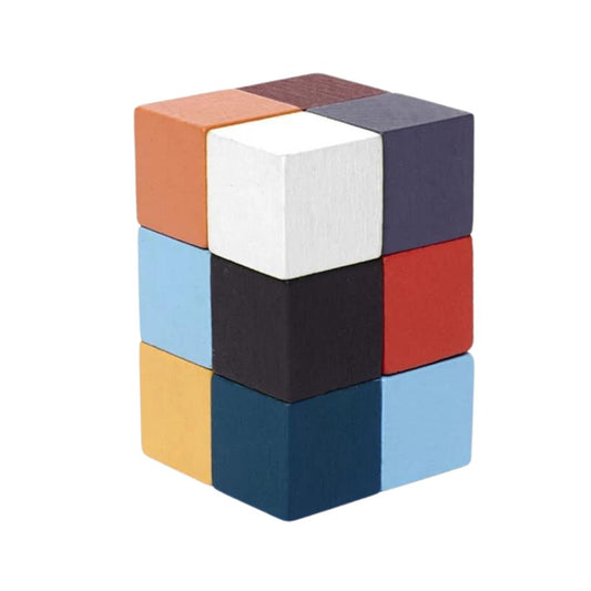 Elasti Cube - 3D Wooden Cube