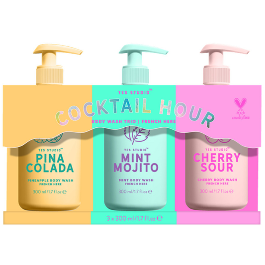 Yes Studio Cocktail Hour Body Wash Trio