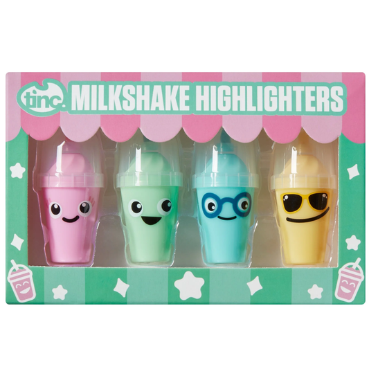 Milkshake Highlighters Set of 4