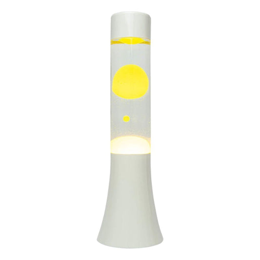 Lava Lamp | Mini Transparent & Yellow