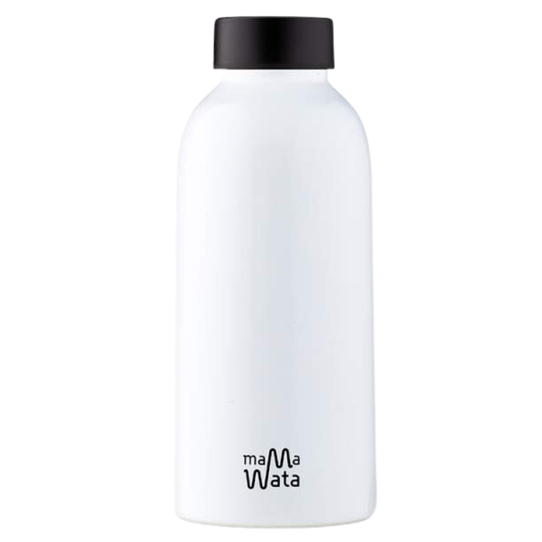 Mama Wata Insulated Bottle | White