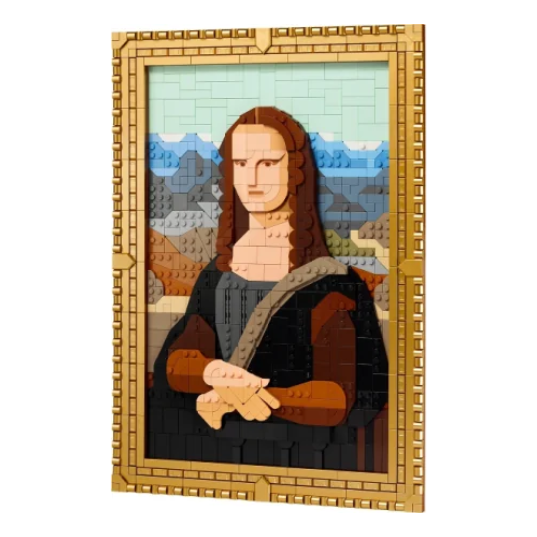 Lego Mona Lisa Painting