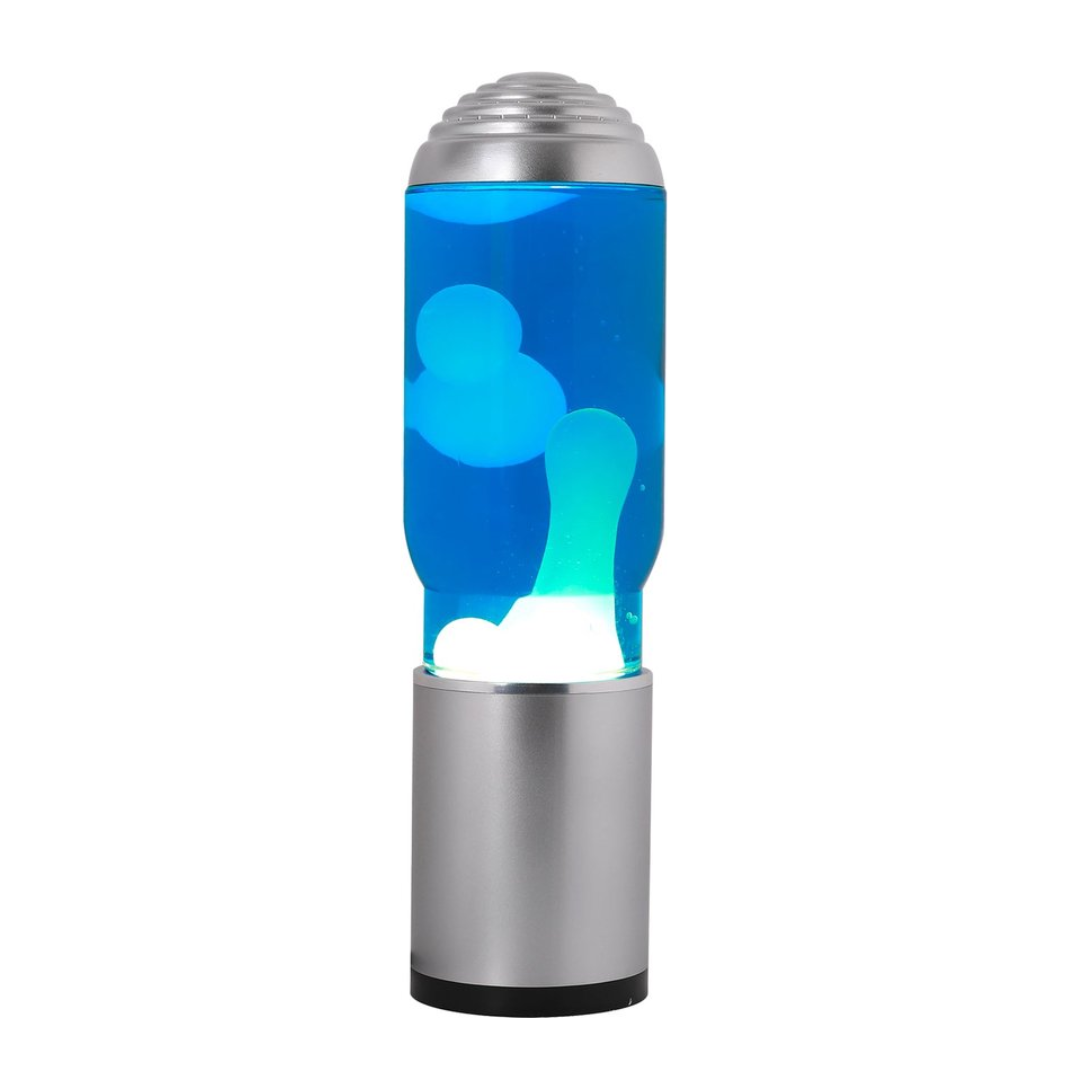 Lava Lamp | Blue & White