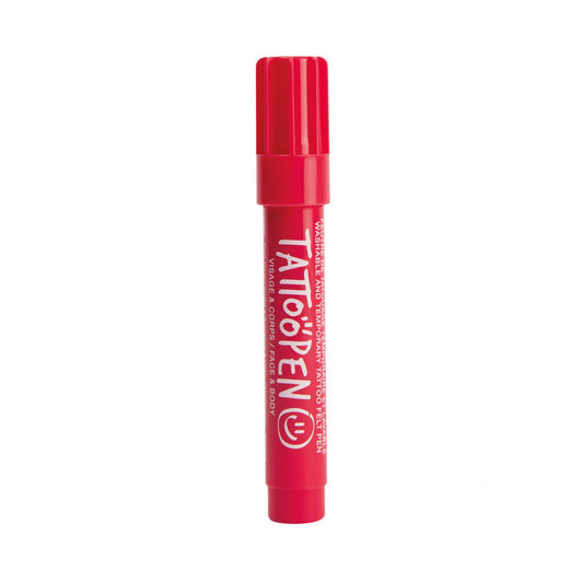 Tattoopen - Temporary Felt Pen Red