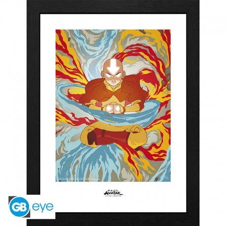 Avatar Framed Print Aang Avatar State