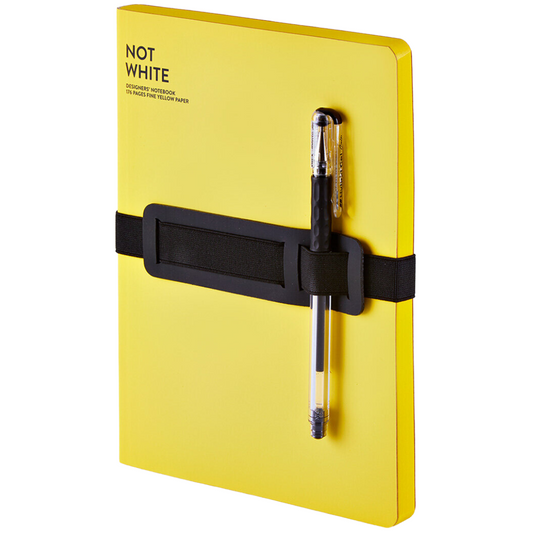 Nuuna Not-White Notebook | Yellow