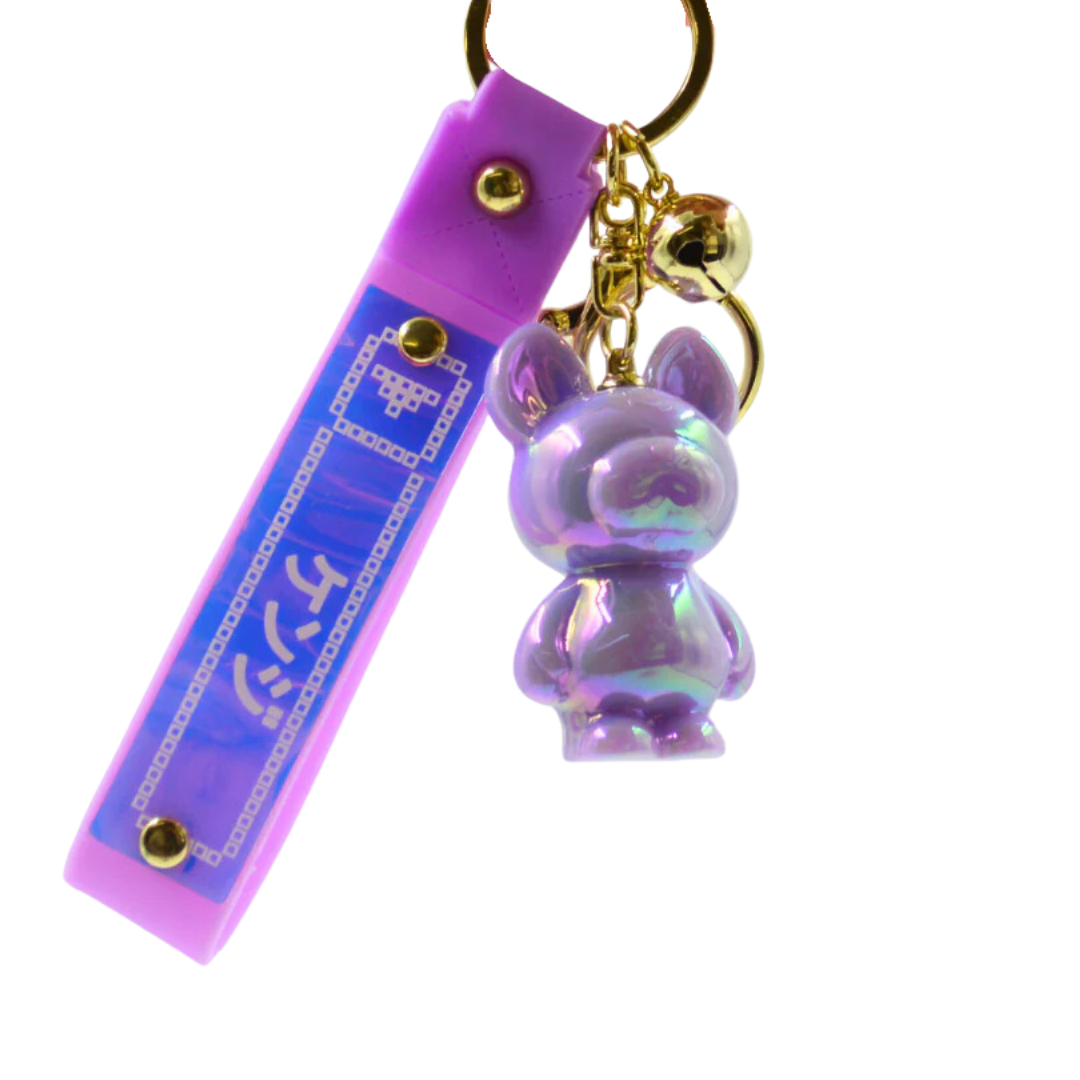 Mima Shiny Pastel Bear Keyring