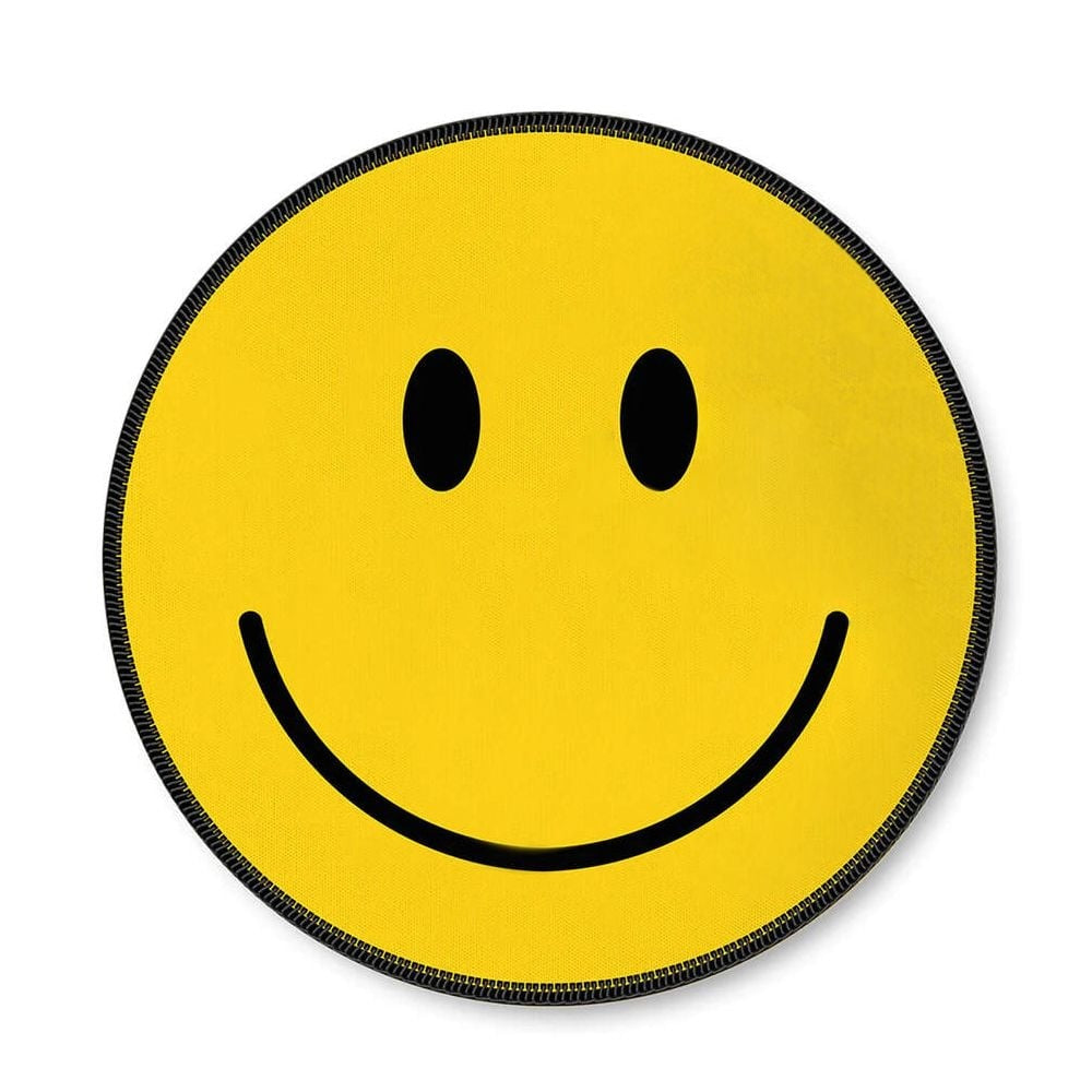 Happy Face Desk Mouse Pad