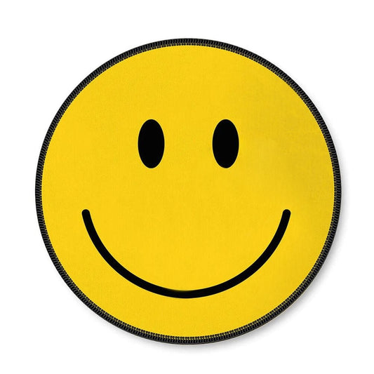 Happy Face Desk Mouse Pad