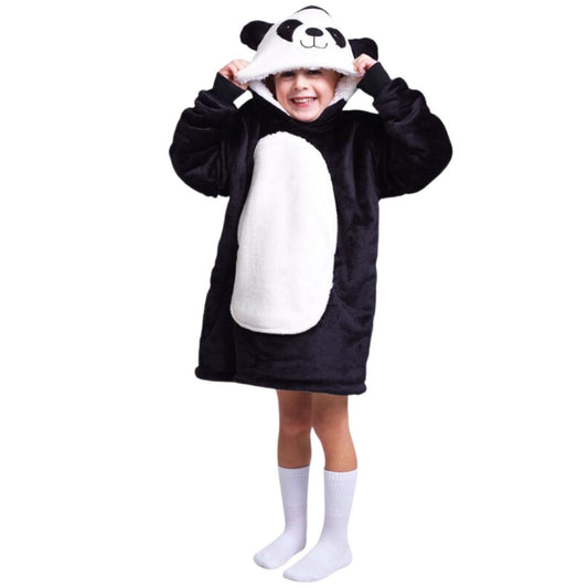 Noxxiez Hoodie Blanket - Panda