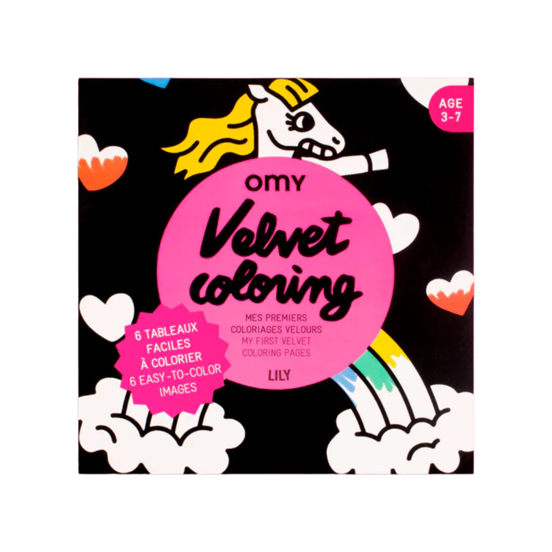 OMY Velvet Coloring Set