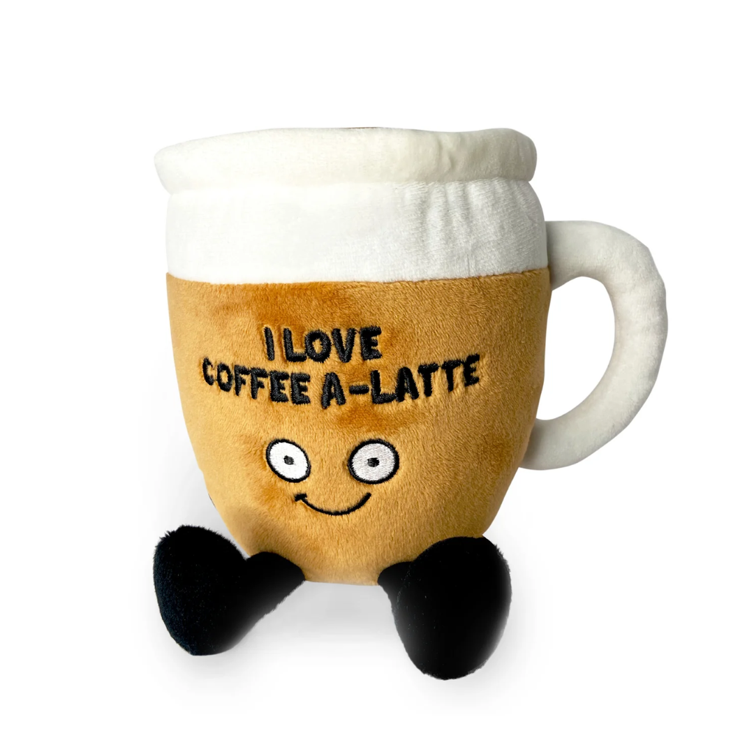 Silly Plushie | I Love Coffee