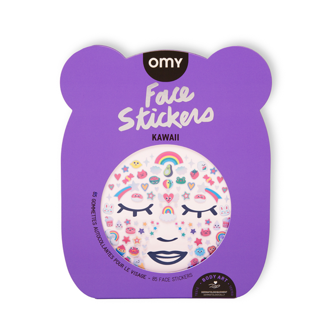 OMY Face Stickers | Kawaii – lecon7pt