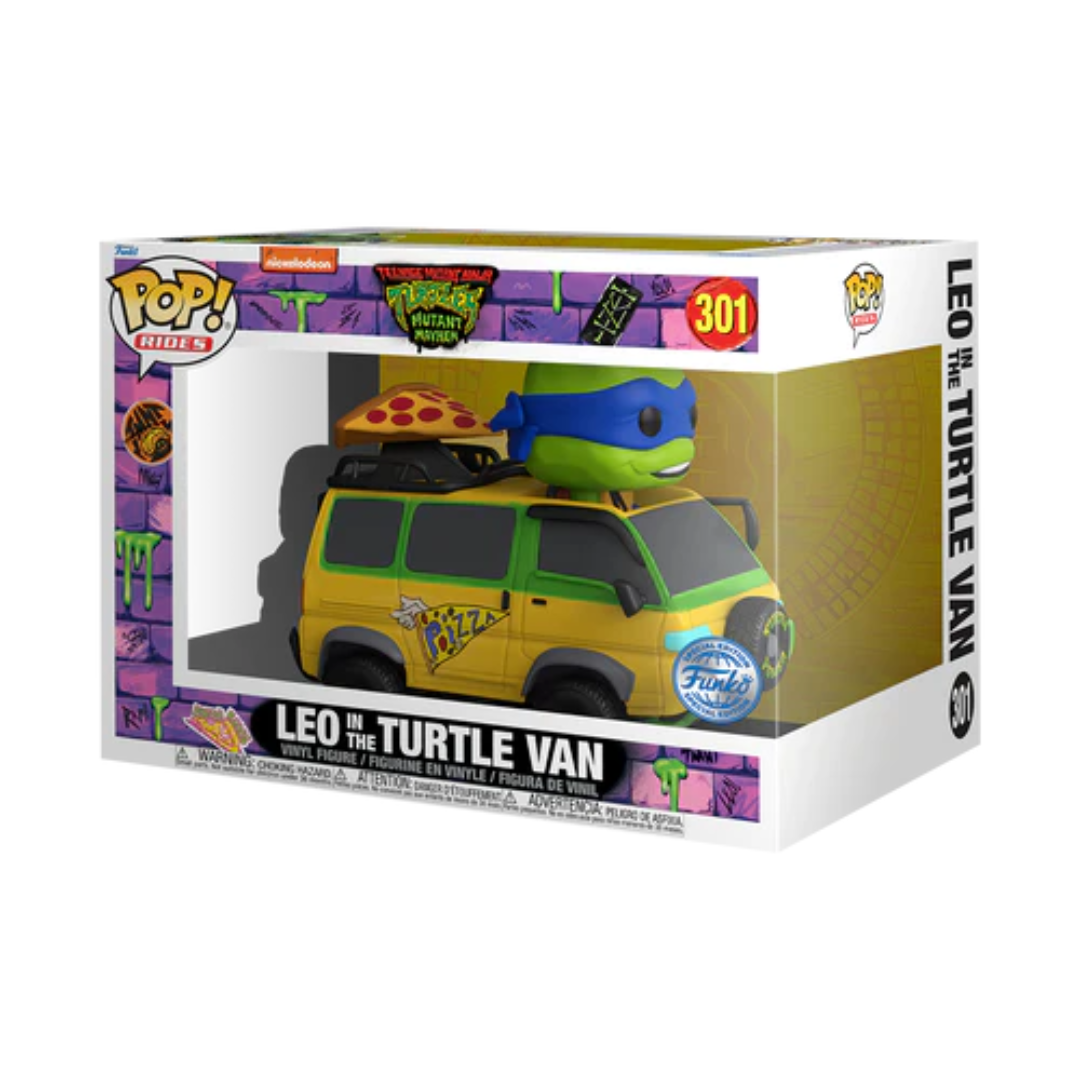 Ninja Turtle Funko Pop | Leo In The Turtle Van