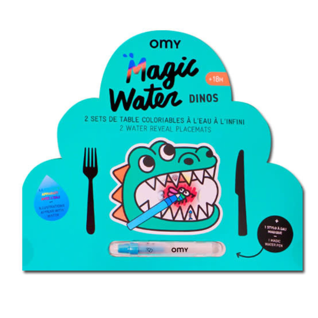 OMY Watercolor Placemats | Dino