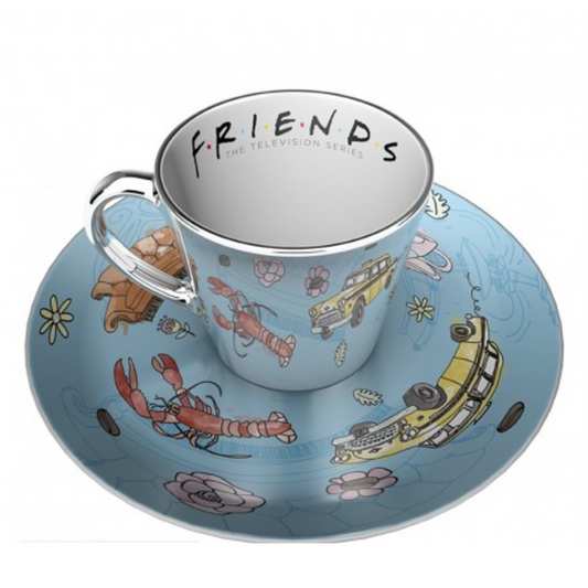 Friends Mirror Mug And Plate Set