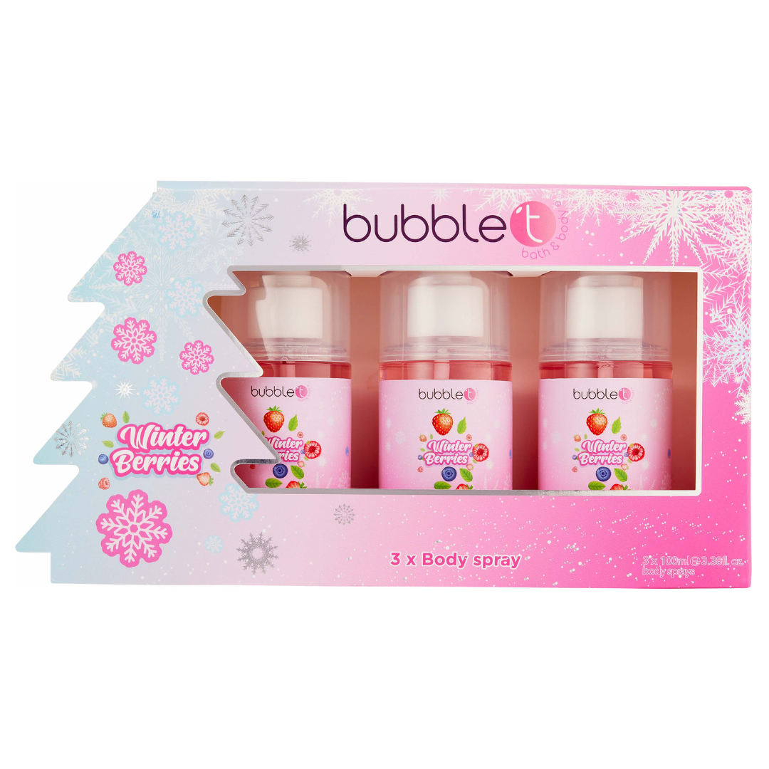 Winter Berries Body Spray Set