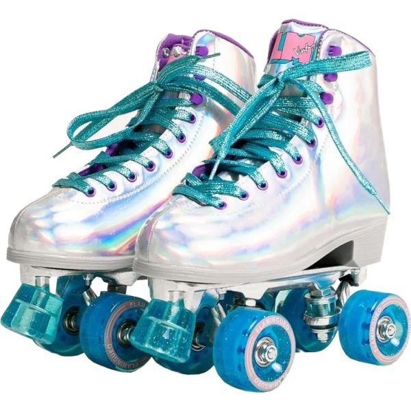 Rollers Holographic Blue - Size 39