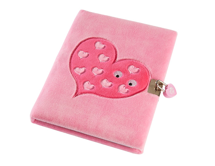 Mallo Snuggly Lockable Journal Pink