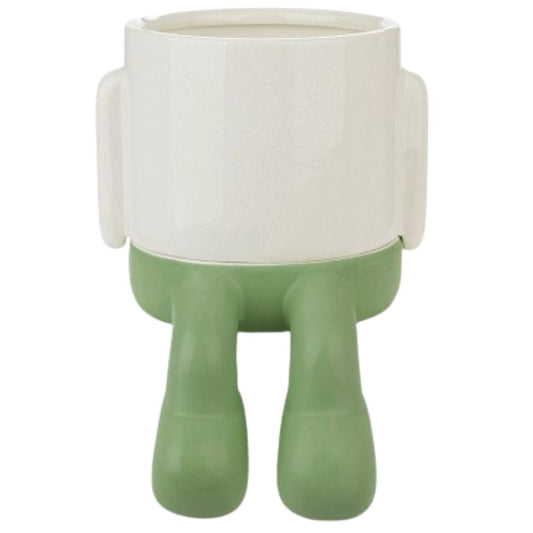 Flower Pot Mr. Dangly | Green