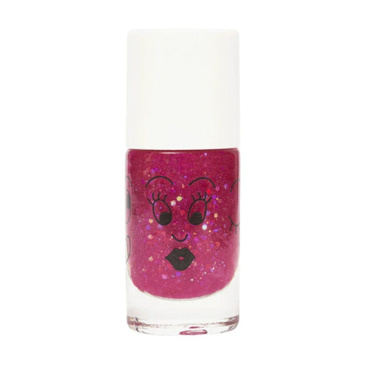 Nailmatic Kids Nail Polish | Raspberry Glitter