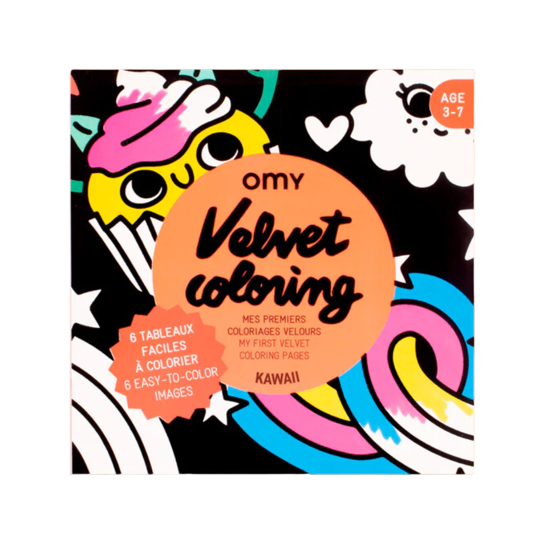 OMY Velvet Coloring Set