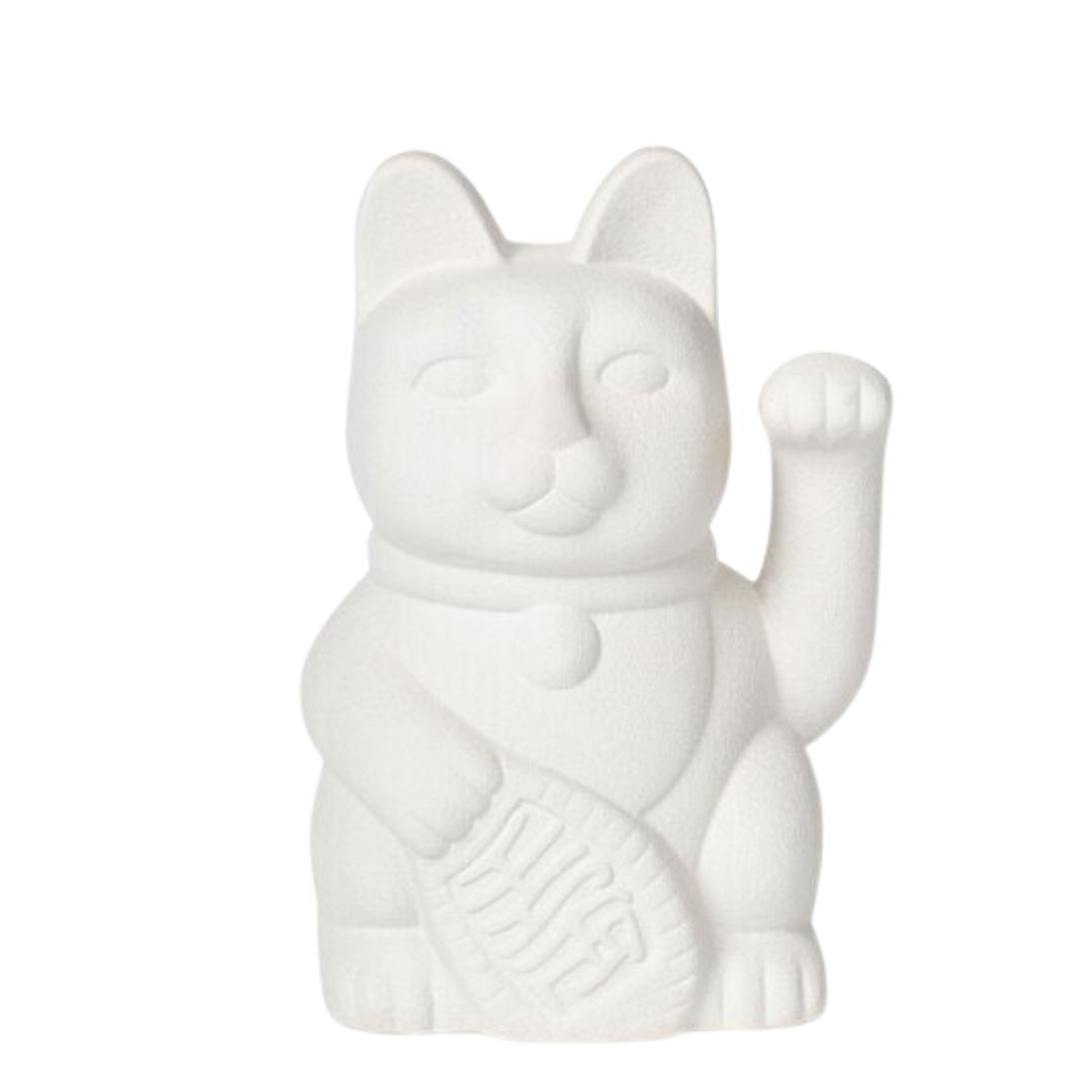 Vase Neko Lucky Cat | White