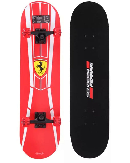 Ferrari Skateboard - Red & White