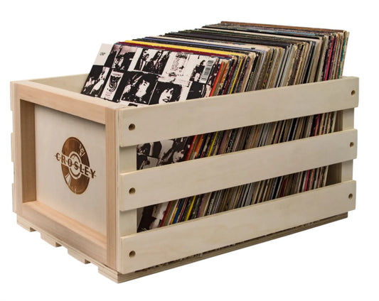 Crosley Record Storage Crate - Wood