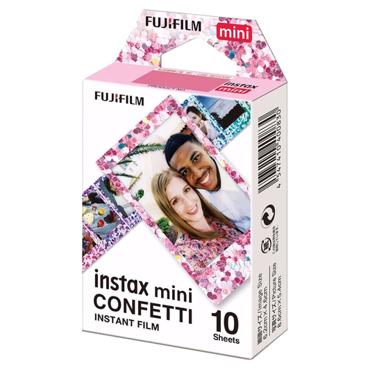 Fujifilm Mini Film Pack of 10 | Confetti