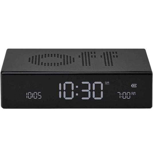 Alarm Clock | Flip Premium Black